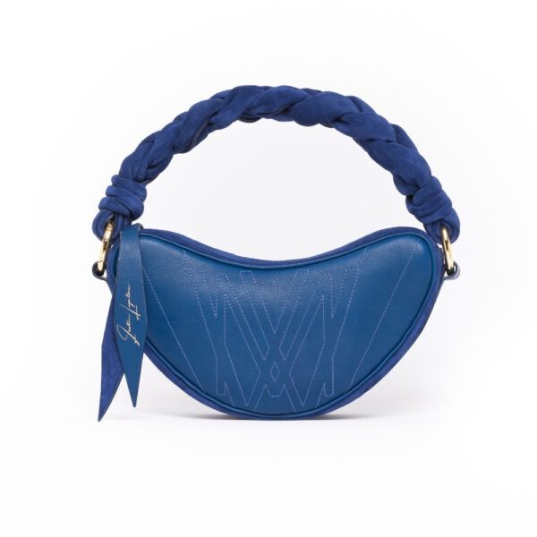 sac banane luxe suzie bleu cobalt